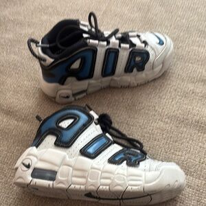 Nike Air More Uptempo Boy’s Sneakers Gray/Blue